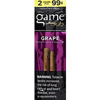 Game Cigarillo Grape - 2 Count - Image 1