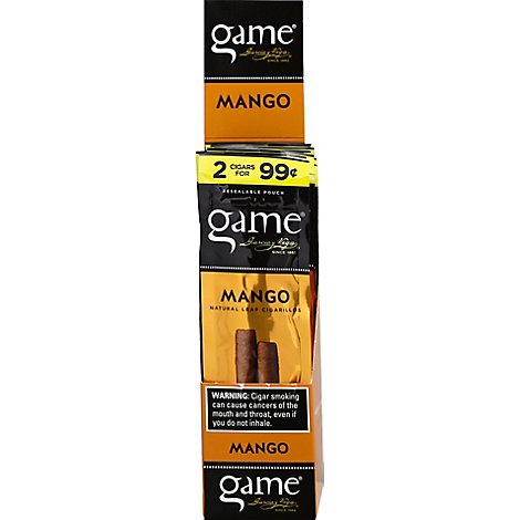 Game Mango Cigarillo 2/.99 - Case