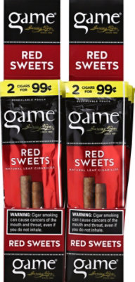 Game Red Sweet Cigarillo 2/.99 Case randalls