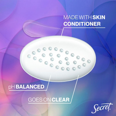Secret Fresh Clear Gel Antiperspirant and Deodorant Waterlily Scent - 2.6 Oz - Image 4