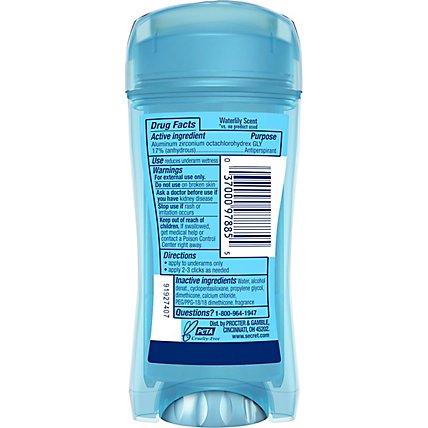 Secret Fresh Clear Gel Antiperspirant and Deodorant Waterlily Scent - 2.6 Oz - Image 5