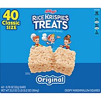 Rice Krispies Kids Snacks Treats Crispy Marshmallow Squares 40 Count - 31.2 Oz - Image 6