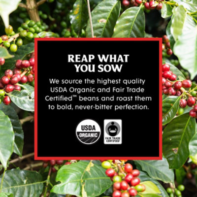 Death Wish Coffee Organic and Fair Trade Dark Roast Single-Serve Coffee Pods - 10 Count - Image 3