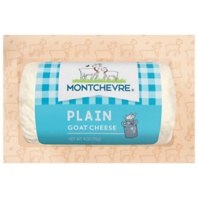 Goat Montecherve 4oz Plain - 4 Oz - Image 1