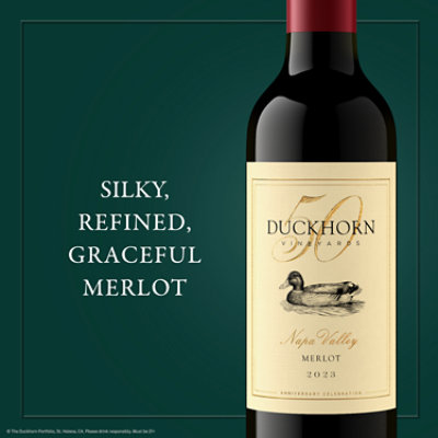 Duckhorn Vineyards Napa Valley Merlot Red Wine - 375 Ml - Image 3