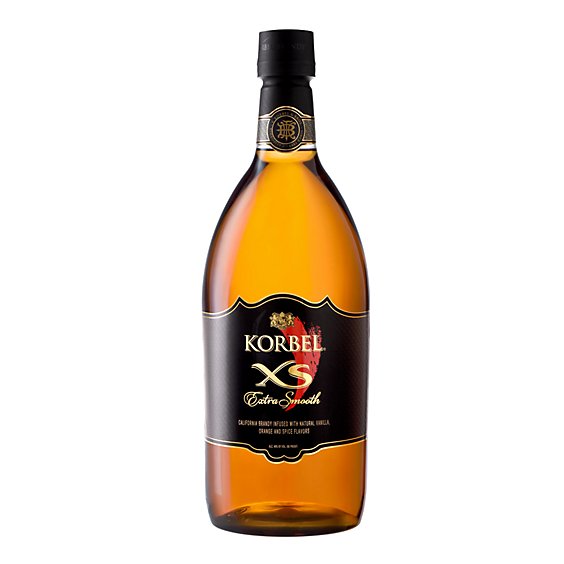 Korbel XS Brandy 80 Proof Bottle - 1.75 Liter