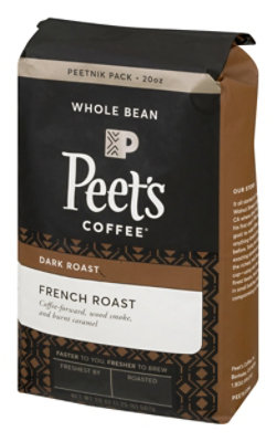 Peets Coffee Coffee Whole Bean Deep Roast French Roast - 20 Oz - Image 4