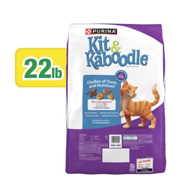 Kit & Kaboodle Cat Food Dry Original Chicken Liver Turkey & Ocean Fish - 22 Lb - Image 3