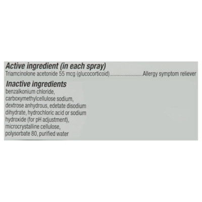 Signature Select/Care Nasal Allergy Spray Multi Symptom Original Strength 55mcg - 0.57 Fl. Oz. - Image 3