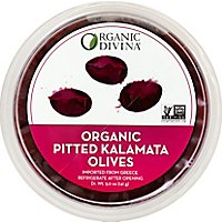 Divina Organic Olives Organic Pitted Kalamata Cup - 5 Oz - Image 2
