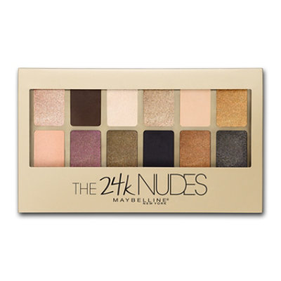 Maybelline The 24K Nudes Eyeshadow Palette - 0.34 Oz - Image 1