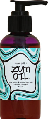 Zum Oil Massage & Body Oil Sea Salt - 4 Fl. Oz. - Image 2