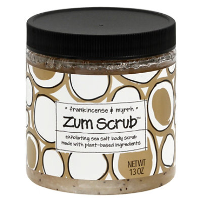 Zum Scrub Body Scrub Frankincense & Myrrh - 13 Oz - Image 3