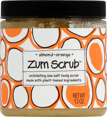 Zum Scrub Body Scrub Almond Orange - 13 Oz - Image 2