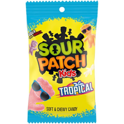 Sour Patch Kids Candy Soft & Chewy Tropical - 8 Oz