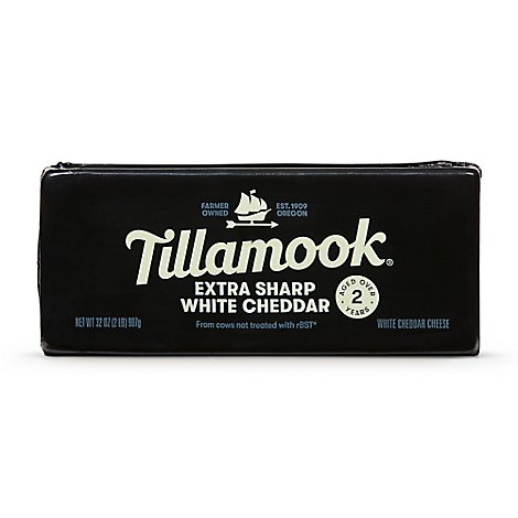 Tillamook Extra Sharp White Cheddar Cheese Block - 2 Lb