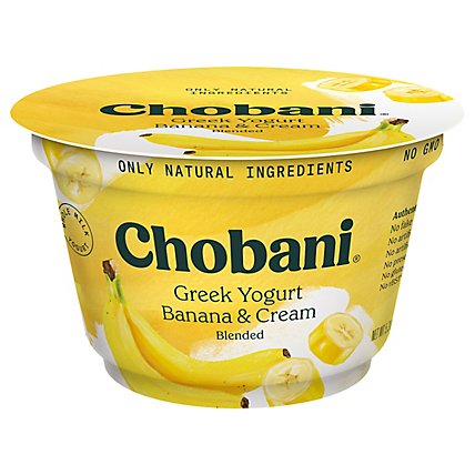 Chobani Yogurt Greek Fruit On The Bottom Low-Fat Banana - 5.3 Oz - Image 3