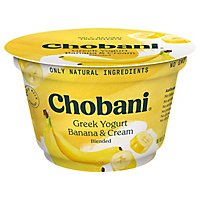 Chobani Yogurt Greek Fruit On The Bottom Low-Fat Banana - 5.3 Oz - Image 1