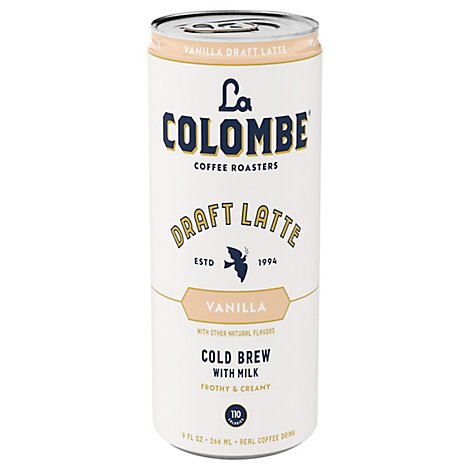 La Colombe Draft Latte Vanilla Ss - 9 Fl. Oz.