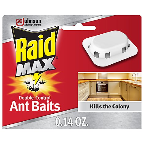Raid Max Double Control Ant Baits 4 ct