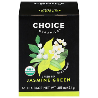 Choice Organic Teas Green Tea Organic Jasmine Green - 16 Count - Image 3