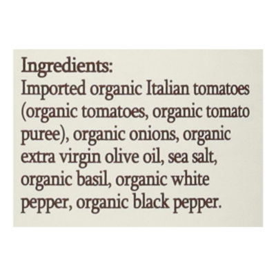 Organico Bello Pasta Sauce Organic Tomato Basil - 25 Oz - Image 5
