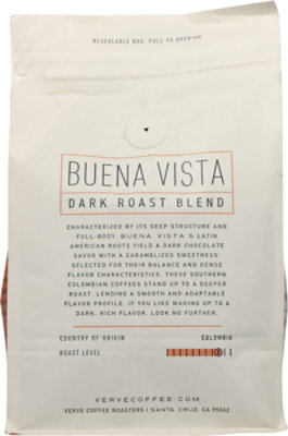 Verve Coffee Roasters Coffee Dark Roast Buena Vista - 12 Oz - Image 4