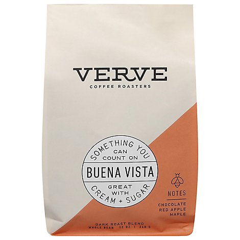 Verve Coffee Roasters Coffee Dark Roast Buena Vista - 12 Oz