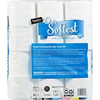 Signature Care Bathroom Tissue Ultra Our Softest Mega Roll 2-Ply Wrapper - 12 Count - Image 4