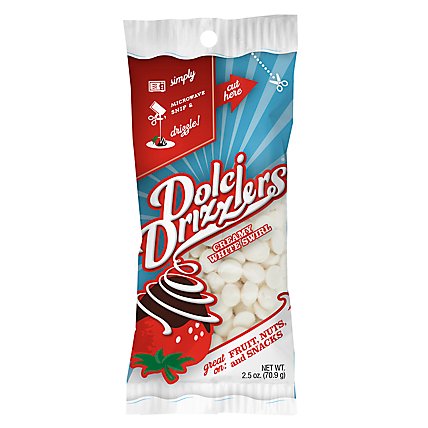 Dolci Drizzlers White - Each - Image 1