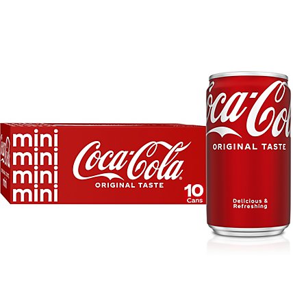 Coca-Cola Soda Pop Classic - 10-7.5 Fl. Oz. - Image 2