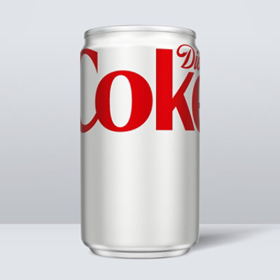 Diet Coke Soda Pop Mini Cans 10 Count - 7.5 Fl. Oz. - Image 4