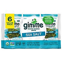 Gimme Seaweed Rstd Sslt Organic - 1.02 Oz - Image 3
