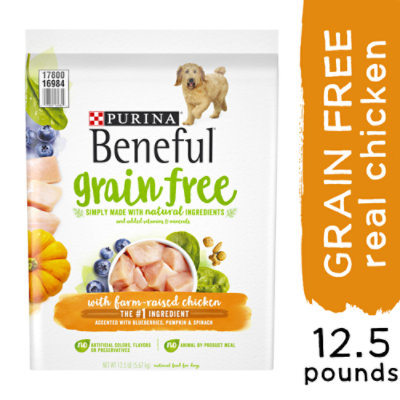 Beneful Grain Free Chicken Dry Dog Food 12.5 Lb albertsons