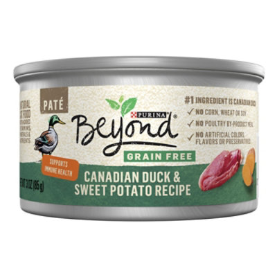 Beyond Cat Food Wet Grain Free Duck & Sweet Potato - 3 Oz - jewelosco