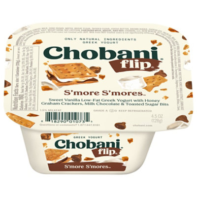 Chobani Flip Chocolate S'more S'mores Low-Fat Greek Yogurt - 4.5 Oz - Image 3