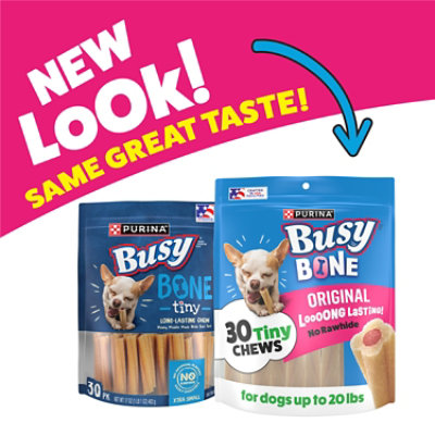 Busy Bone Dog Treats 30 Count - 17 Oz - Image 2