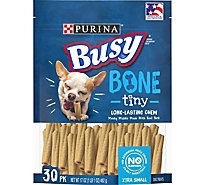 Busy Bone Dog Treats 30 Count - 17 Oz