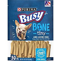 Busy Bone Dog Treats 30 Count - 17 Oz - Image 1