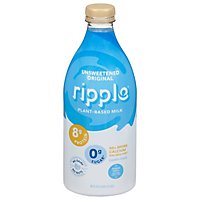 Ripple Milk Nutritious Plant-Based Unsweetened Original - 48 Fl. Oz. - Image 3
