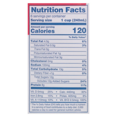 Ripple Milk Nutritious Plant-Based Vanilla - 48 Fl. Oz. - Image 3