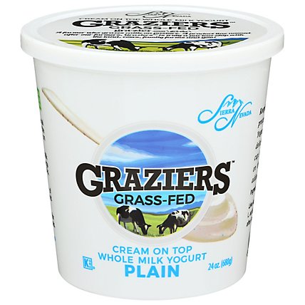 Graziers Yogurt Whl Milk Non Hmogn - 24 Oz - Image 1