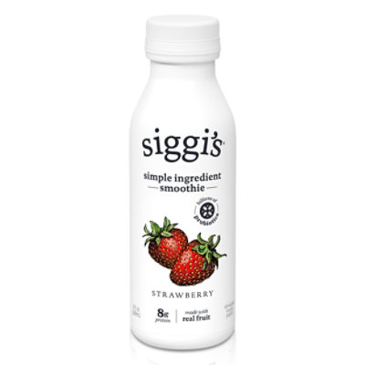 siggi's Strawberry Probiotic Drinkable Whole Milk Yogurt - 8 Oz - Image 2