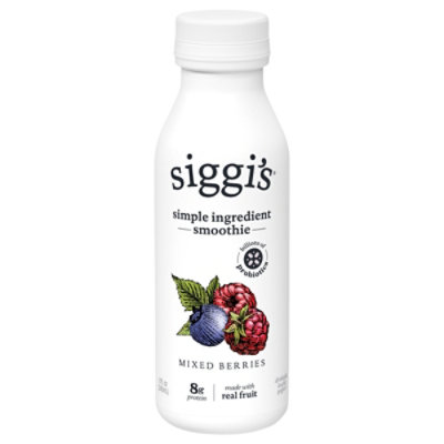 siggi's Blueberry Probiotic Drinkable Whole Milk Yogurt - 8 Oz - Image 3