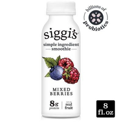 siggi's Blueberry Probiotic Drinkable Whole Milk Yogurt - 8 Oz - Image 2