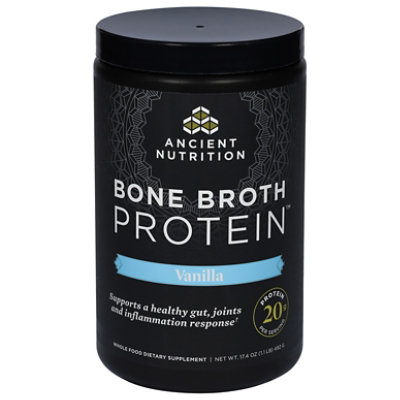 Ancient Nutrition Bone Broth Vanilla Protein - 15.7 Oz - Image 3