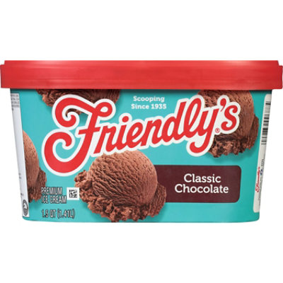 Friendly's Rich and Creamy Classic Chocolate Ice Cream - 1.5 Quart - Image 1