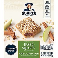 Quaker Breakfast Squares Baked Apple Cinnamon - 5-2.11 Oz - Image 2