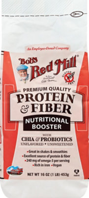 Bobs Red Mill Protein & Fiber Nutritional Booster - 6 Oz - Image 2