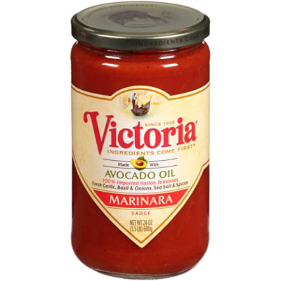 Victoria Sauce Marinara Jar Avocado Oil - 24 Oz - Image 3